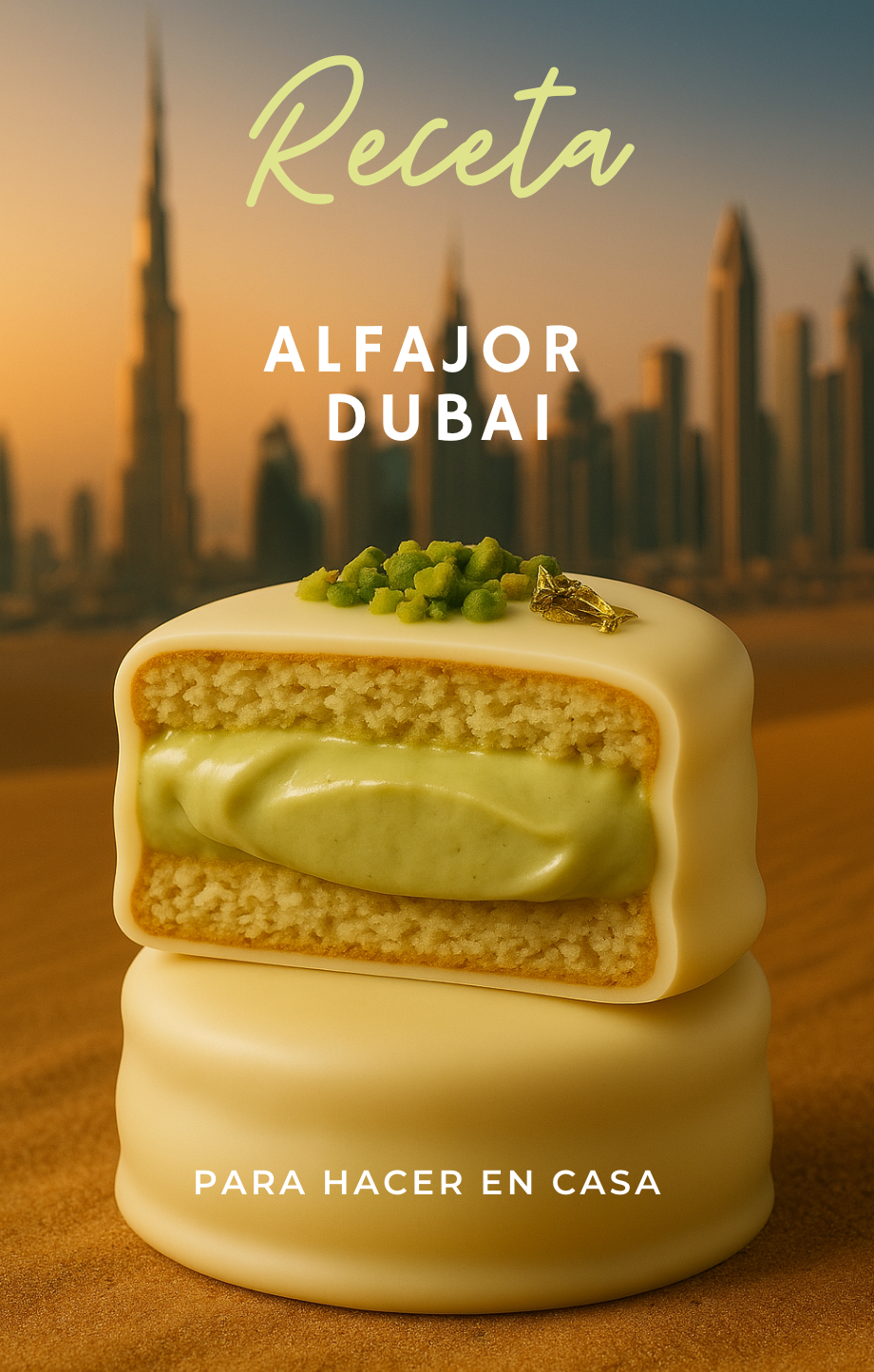 Alfajor Mar del Plata y Alfajor Dubai - Dos recetas premium, mil oportunidades