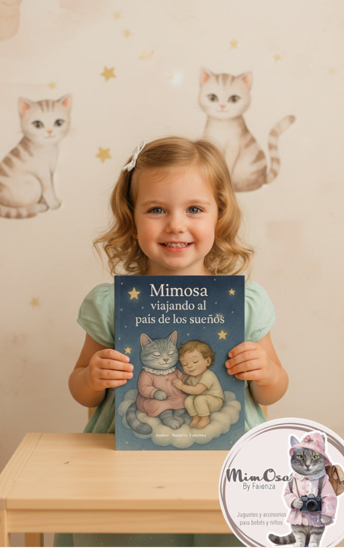 Mimosa viajando al país de los sueños - Cuento infantil
