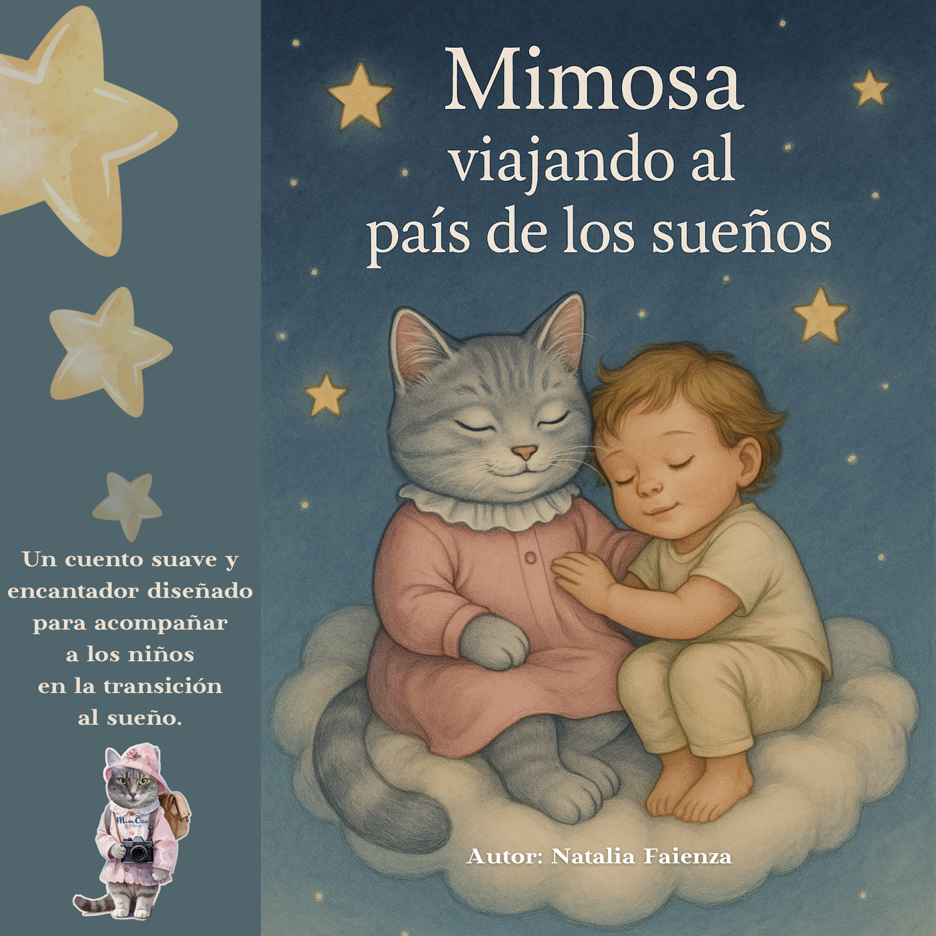 Mimosa viajando al país de los sueños - Cuento infantil