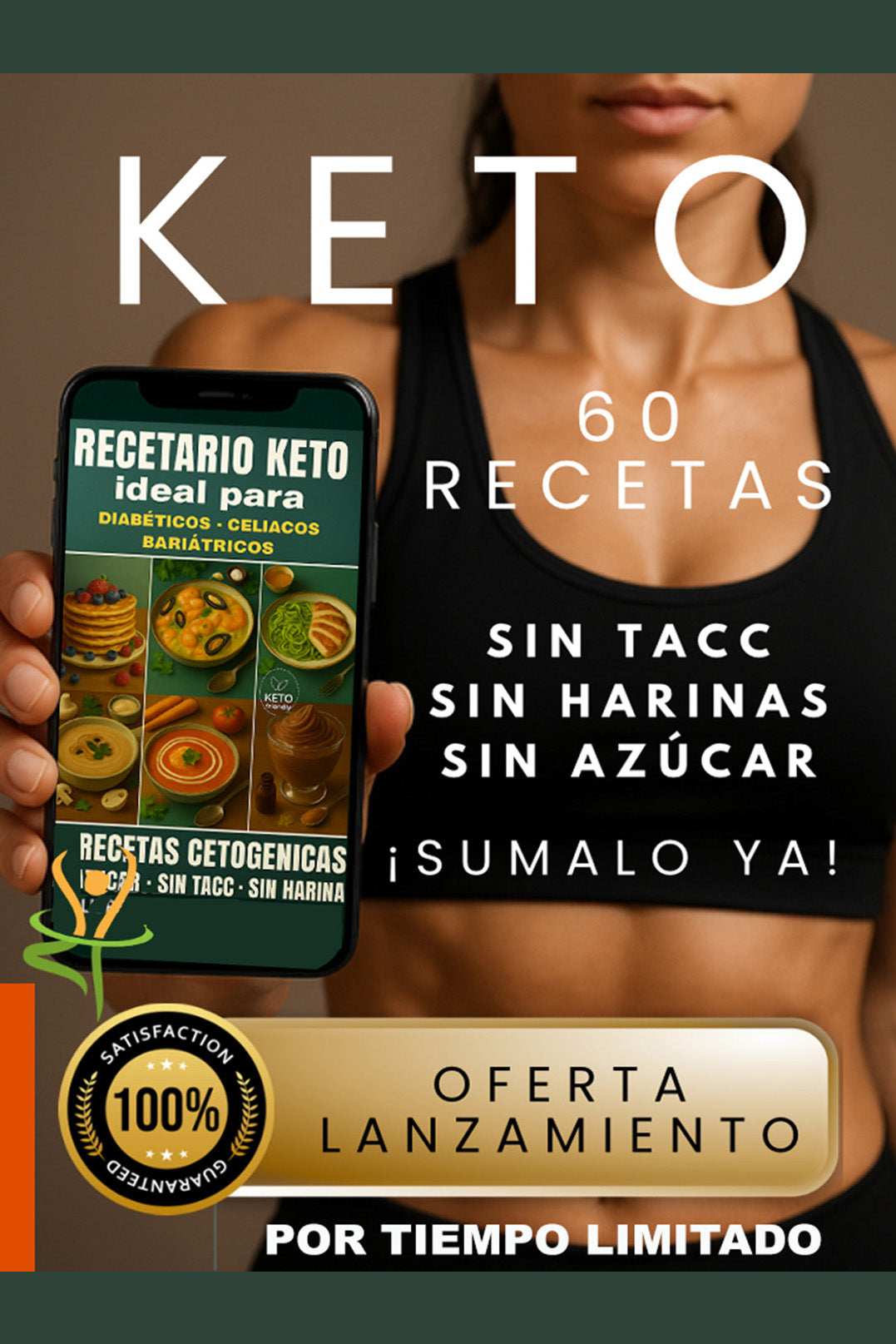 RECETARIO KETO - CON 4 BONOS DE REGALO
